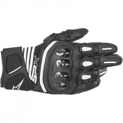 Alpinestars SP-X Air Carbon V2 Perforated Leather Gloves -Deals Motorcycle Gloves Store alpinestars sp x air carbon v2 gloves black img1 11