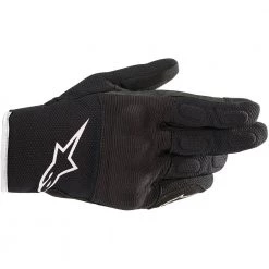 Alpinestars Ladies' S-Max Drystar Waterproof Gloves -Deals Motorcycle Gloves Store alpinestars stella s max ds gloves black white img1 6