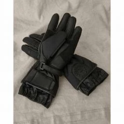 Belstaff Cannon Waterproof Leather Gloves 12 Belstaff Cannon Waterproof Leather Gloves -Deals Motorcycle Gloves Store belstaff cannon glove black img3