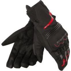 Dainese Tempest D-Dry Short Waterproof Gloves -Deals Motorcycle Gloves Store daine tempest d dry short gloves black red