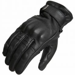 Halvarssons Zadar Waterproof Leather Gloves -Deals Motorcycle Gloves Store halvarssons glove zadar black img1 3