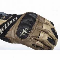 Klim Adventure Gore-Tex Waterproof Short Gloves -Deals Motorcycle Gloves Store klim adventure gtx short gloves tan img3
