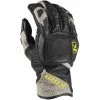 Klim Badlands Aero Pro Short Perforated Leather Gloves -Deals Motorcycle Gloves Store klim badlands aero pro short gloves gray img1 1