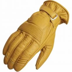 Lindstrands Lauder Leather Gloves -Deals Motorcycle Gloves Store lindstrands glove lauder yellow img1 4