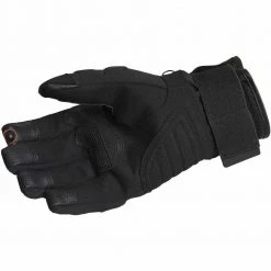 Lindstrands Lillmon Waterproof Textile Gloves -Deals Motorcycle Gloves Store lindstrands glove lillmon black grey img2 8
