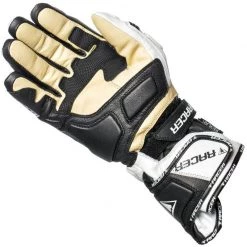 Racer Multitop 2 Waterproof Leather Gloves -Deals Motorcycle Gloves Store race multitop gloves wht front