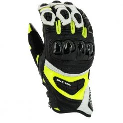 Richa Stealth Leather Gloves -Deals Motorcycle Gloves Store richa stealth gloves ylf back 6