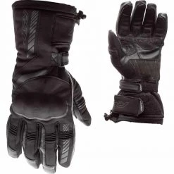 RST Atlas Waterproof Gloves 78 RST Atlas Waterproof Gloves -Deals Motorcycle Gloves Store rst atlas ce mens waterproof gloves black black img4 2