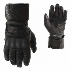 RST GT CE Waterproof Leather Gloves -Deals Motorcycle Gloves Store rst gt ce waterproof gloves black black img6