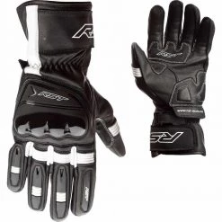 RST Pilot Gloves -Deals Motorcycle Gloves Store rst pilot ce mens gloves black white img4