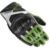 Spidi X4 Coupe CE Leather Gloves -Deals Motorcycle Gloves Store spidi gb x4 coupe ce gloves black green img1